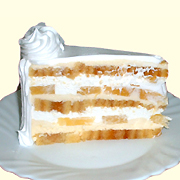 Ukusi torti Voćna torta (ananas i breskva)